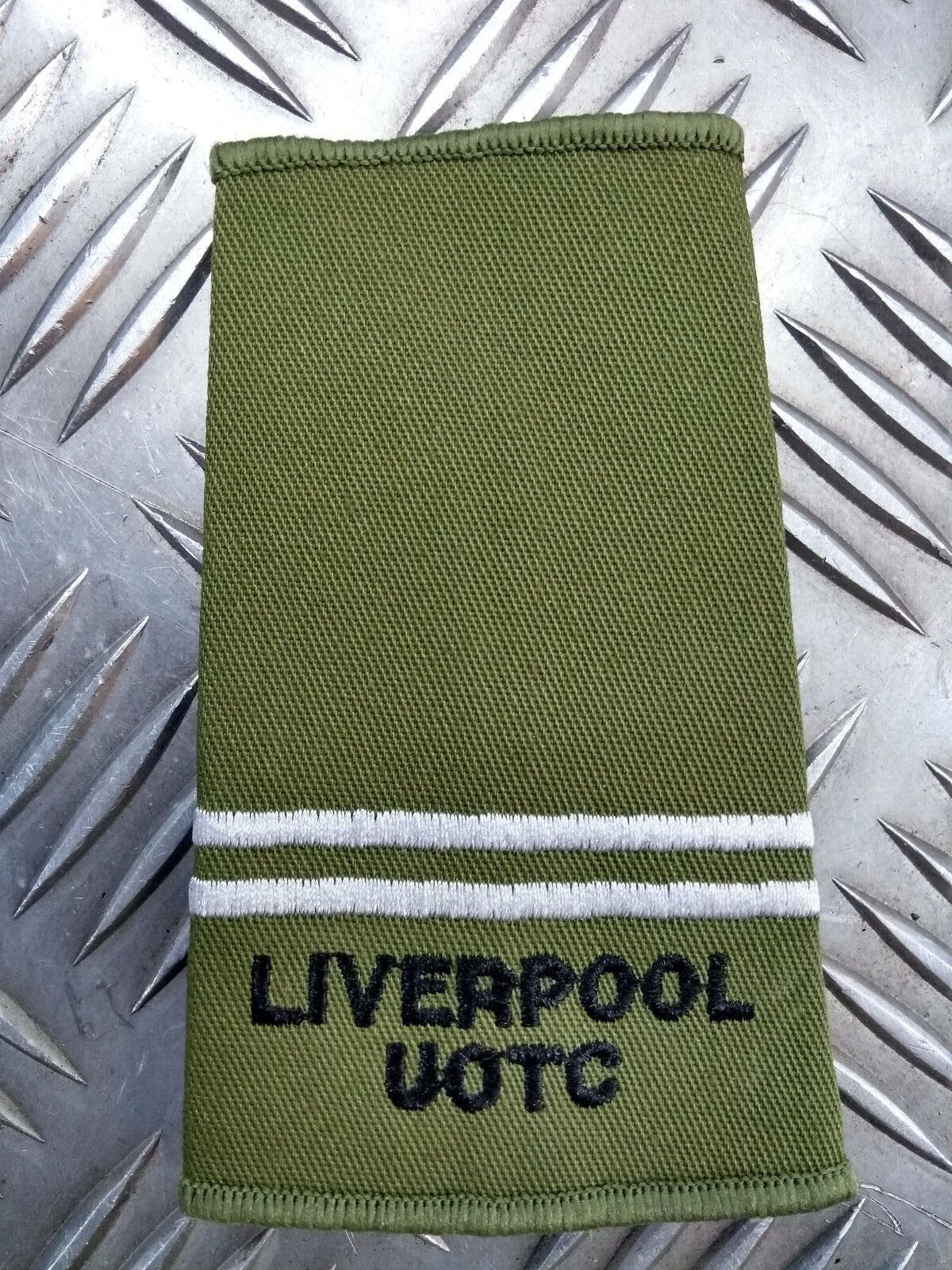 Liverpool University Officers' Training Corps UOTC Rank Slide Epaulette - NEW