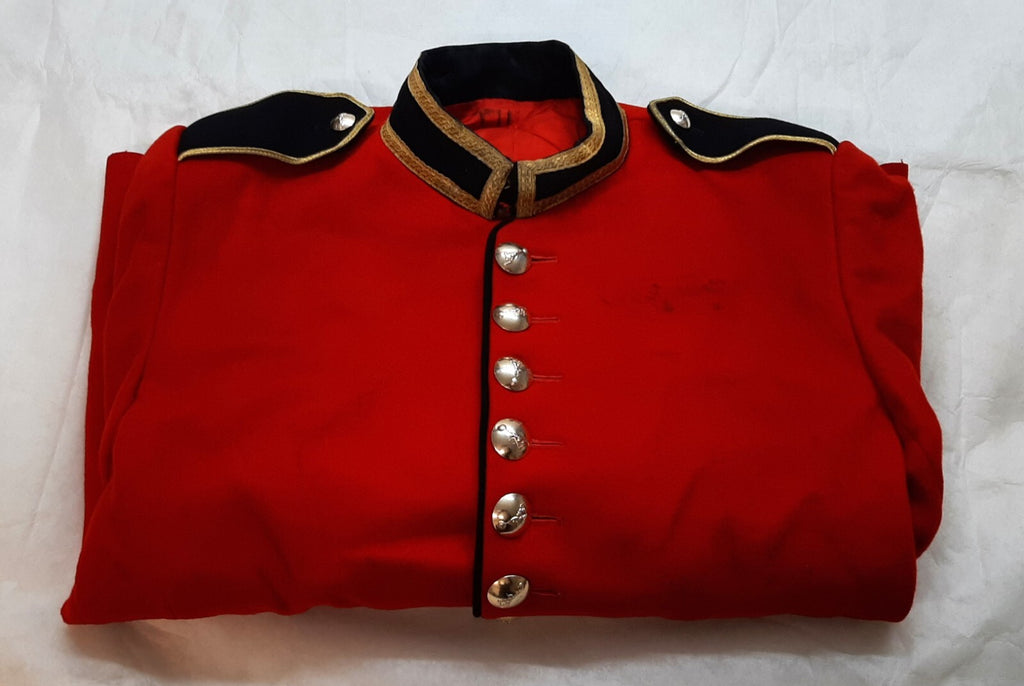 British Army Red Tunic Royal Signals Buttons Ceremonial Jacket