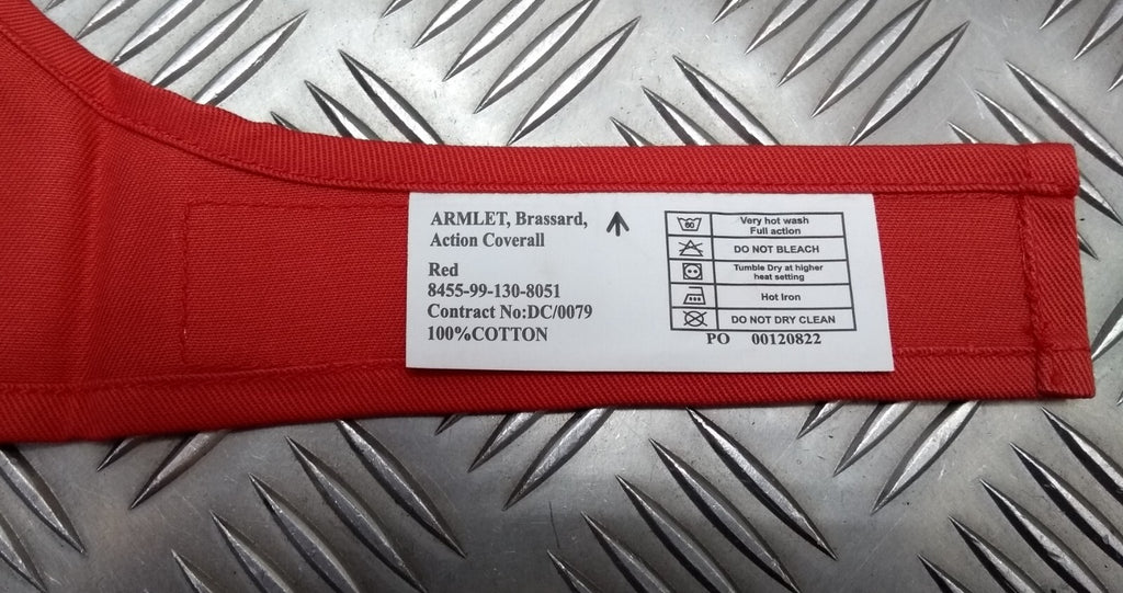 Red Army Brassard Standard Issue Armlet Genuine British- NEW
