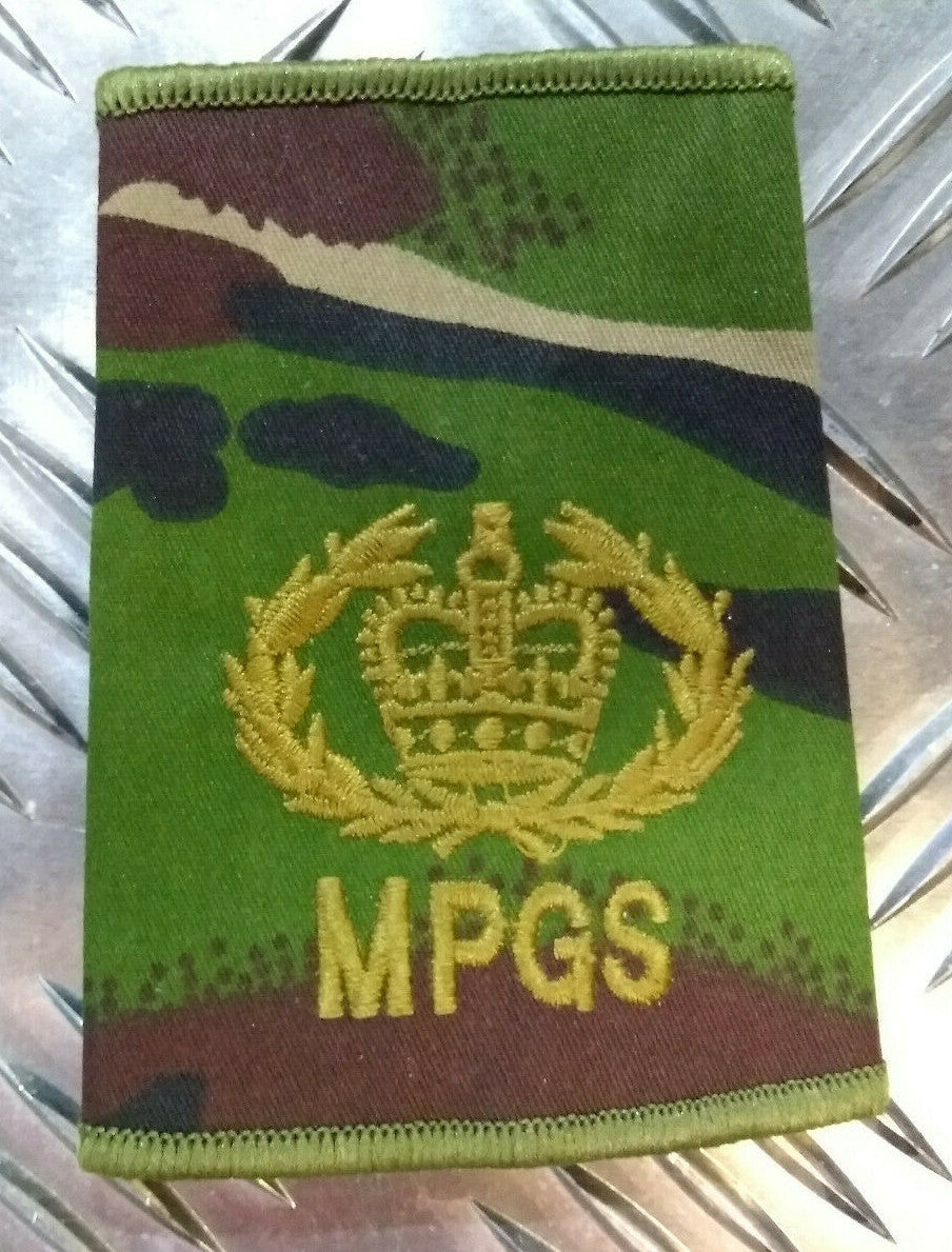 Woodland DPM Camo MPGS Service Slides British - Assorted