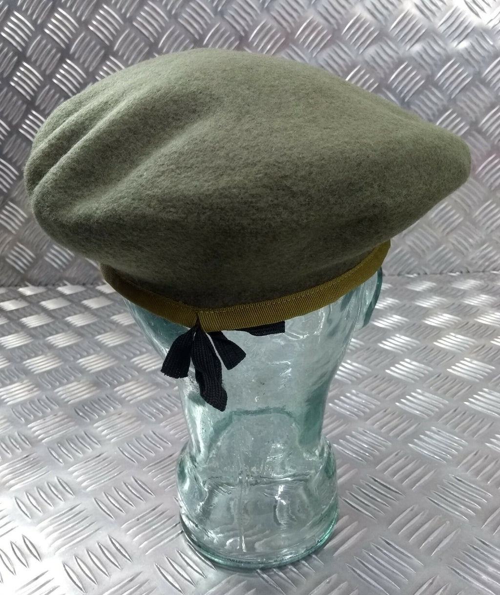 Wool Beret H&S & Small Eagle Badge Size 57cm NEW
