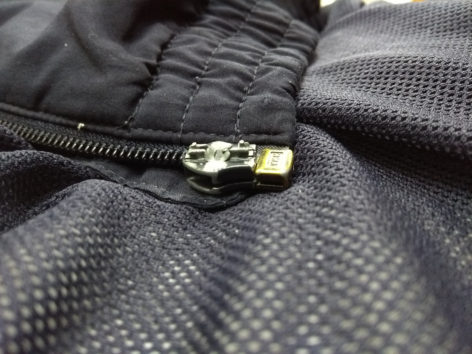PowerCat 5.10 Woven Jacket Navy Blue with Physical Education Embroidered Badge