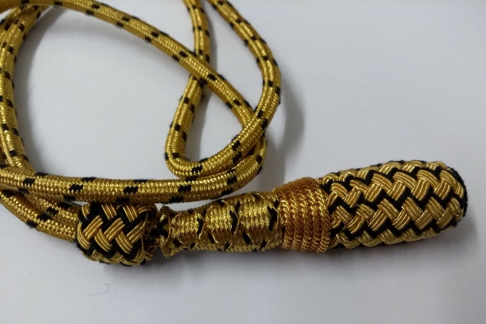 Royal Navy Blue Fleck On Gold Ceremonial Parade Sword Knot Complete EBYT709