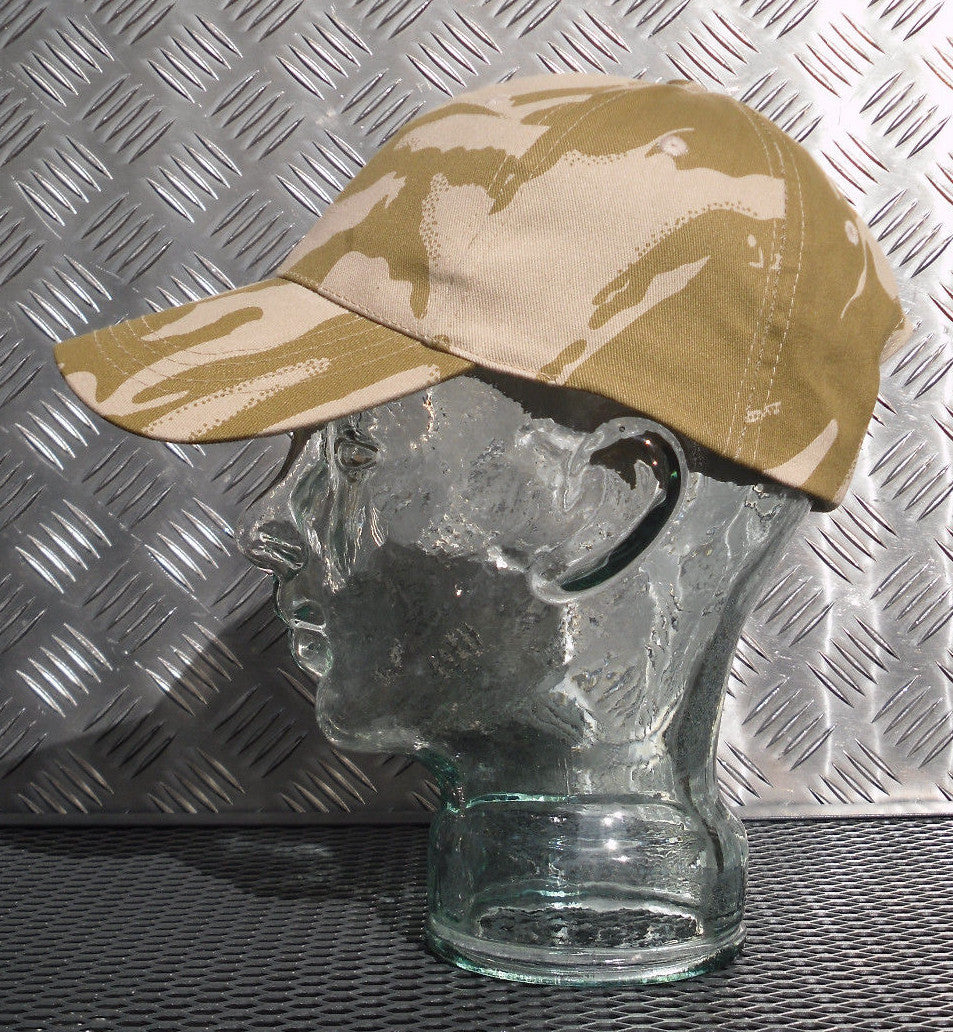 100% Cotton British Desert Camouflage Baseball Hat / Cap - BRAND NEW