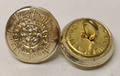 Cheshire Regiment 22L Small Cap Dress Buttons x8