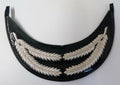 Genuine British Made Senior Officer Silver Leaf Braid Dress Cap Peak X1 PEK0G