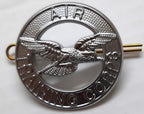 ATC Cap Badge (Air Training Corps) Chrome Plated for Dress Hats