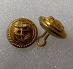 Genuine British Royal MARINES RM Officers Mess Dress Buttons 16.5mm 26L ASBT34