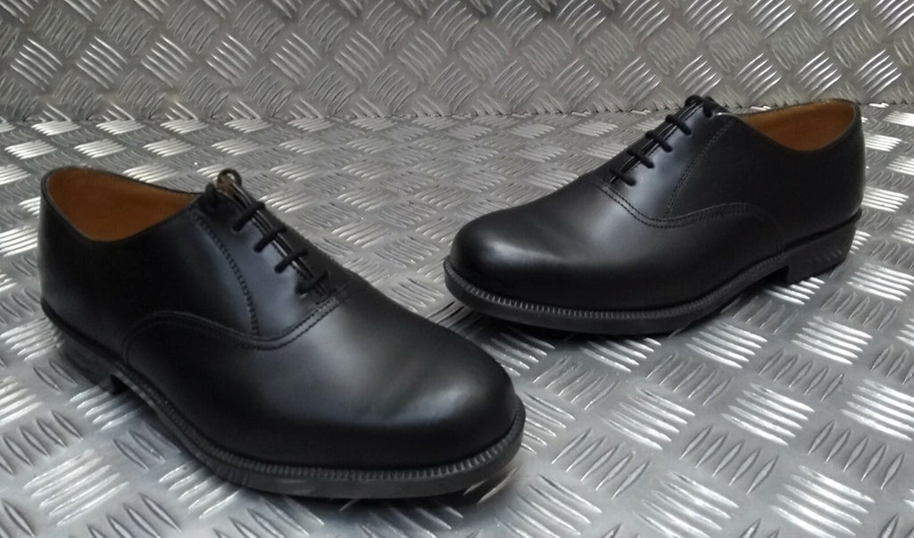 Black Parade Shoes Genuine British No Toe Cap DMS Sole - NEW