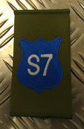 Genuine UK Infantry Training Centre Scottish Div (S7) Rank Slide