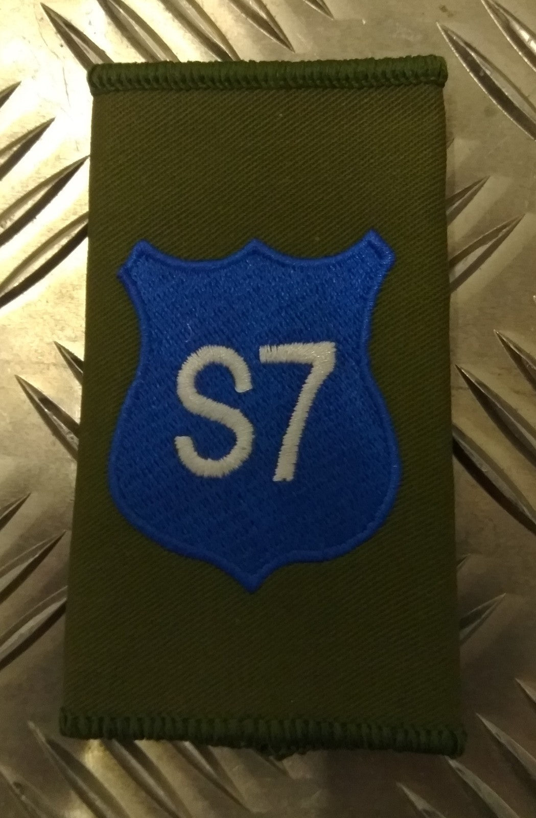 Genuine UK Infantry Training Centre Scottish Div (S7) Rank Slide