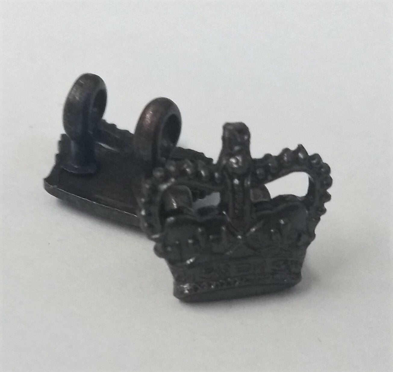 LI Shoulder Pips 3/8" Subdued OFCs Bath Stars Pronged Type x 2 NEW