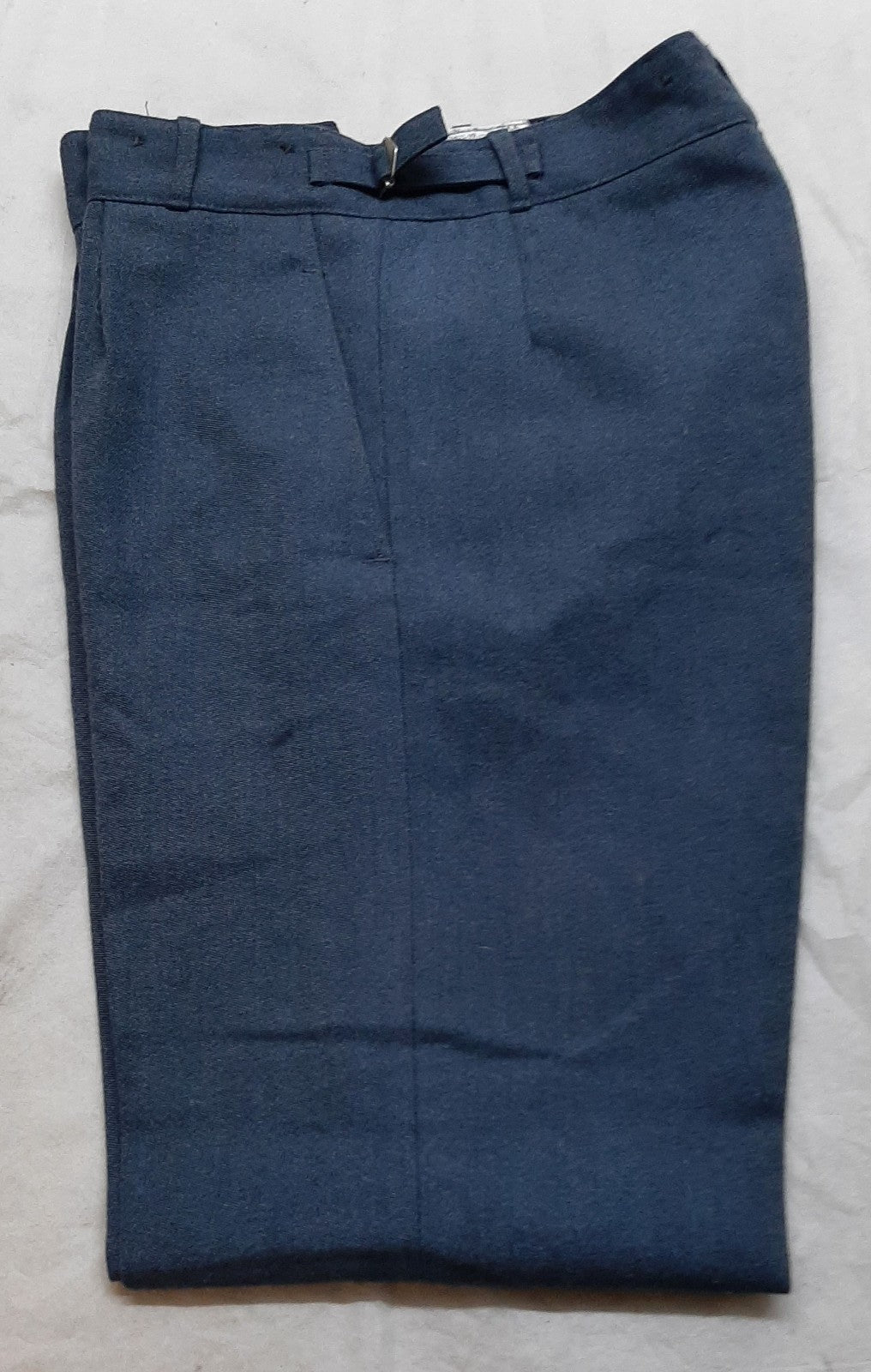 Vintage Trousers RAF Royal Air Force Dress Old Pattern Air Force Blue Grey Colour Waist 31"