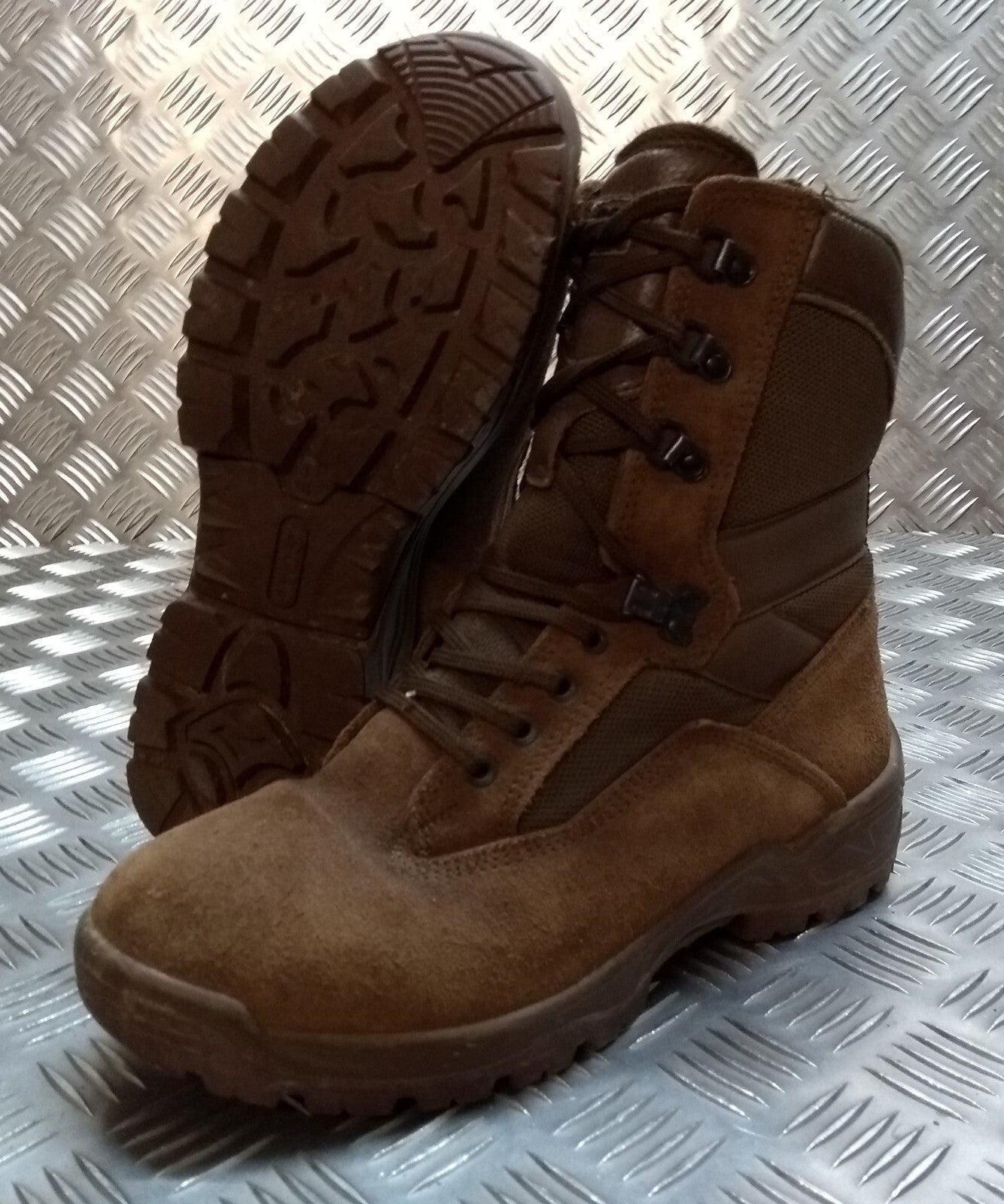 Army Desert Boots Brown British Soldier Warm Weather Desert / Patrol Footwear