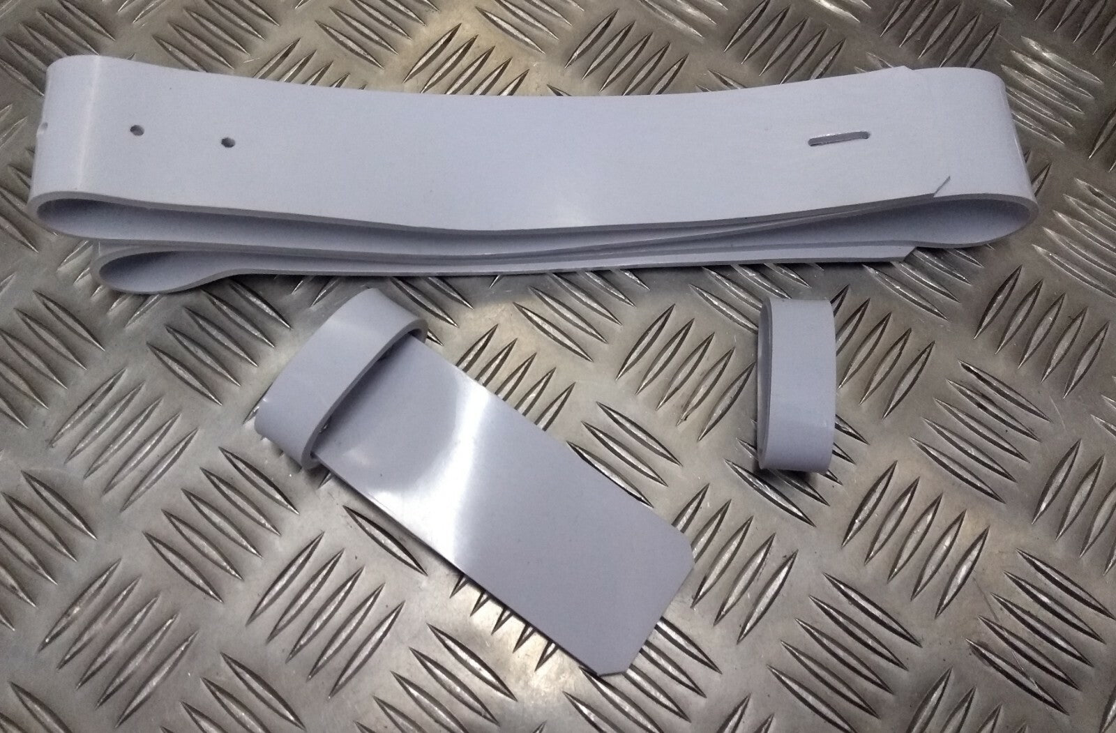White PVC Patent Ceremonial/Parade Belt