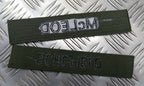 British Style Breast / Chest Device ID Patch Various Names NEW