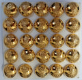 Genuine British Army The Life Guards Regiment Officers Dress Buttons 30L x25