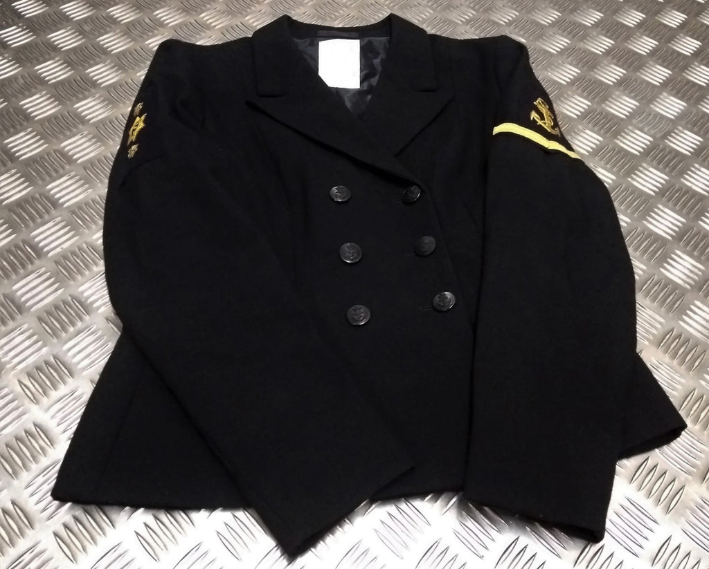 RN Jacket Womans Diagonal Serge Double Breasted British Naval Dress WRNS