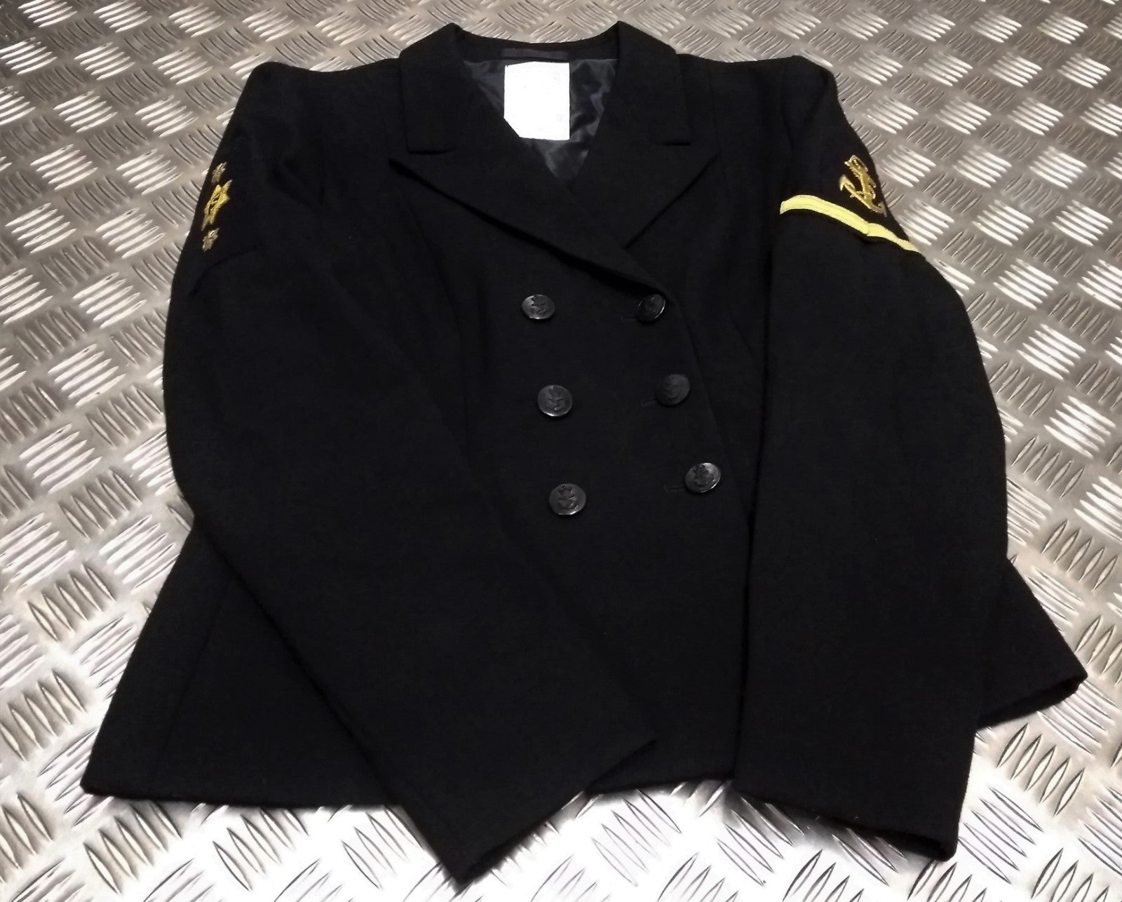 RN Jacket Womans Diagonal Serge Double Breasted British Naval Dress WRNS
