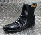 Genuine British Officers Chelsea Boots Black Leather Ceremonial Parade