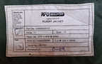 RFD Beaufort Flight Jacket Life Preserver Euro Fighter / Typhoon Jet Pilot