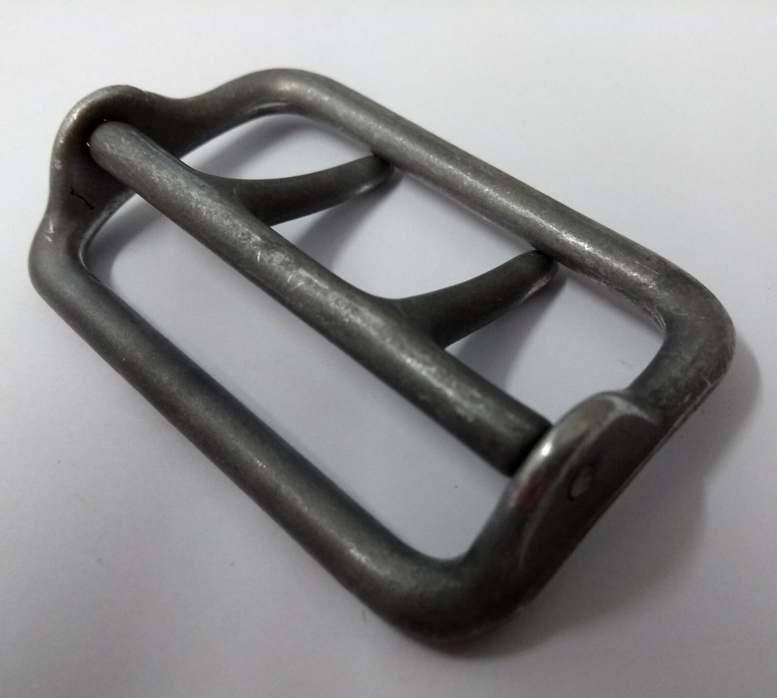Webbing Belt Double Prong Buckle Slider & Buckles D Rings Vintage issue