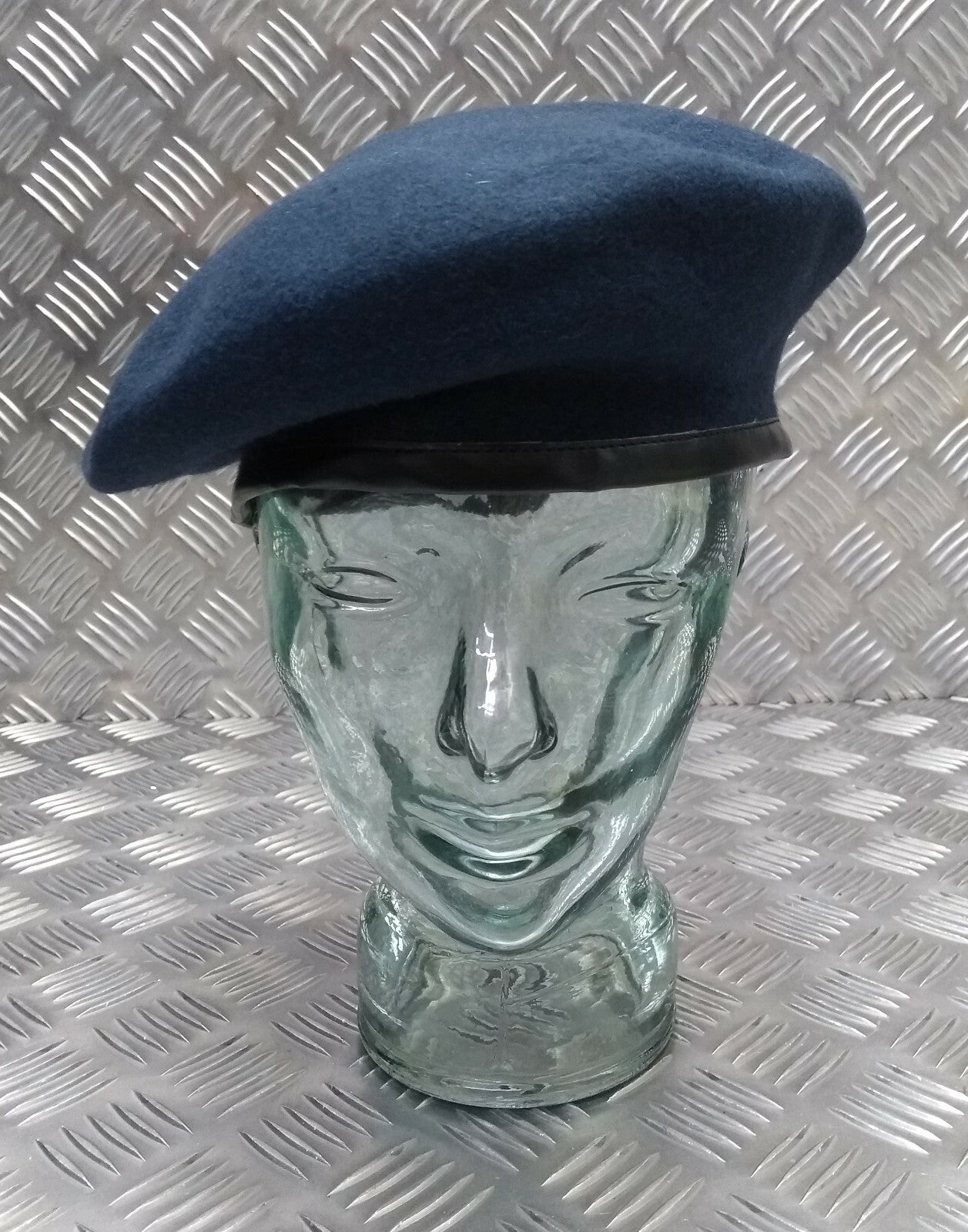 Airforce Blue Beret 100% Wool Taped Rim Scouts & Various Organizations 57cm