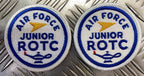 US USA Air Force USAF Junior ROTC / Sew-on Badge Patch x2- NEW