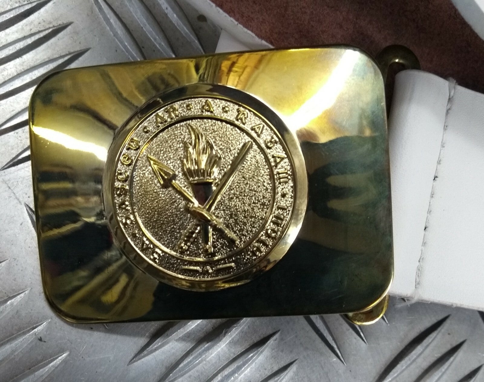Irish College & Cadet School White Belt GA GASCER AR A RAGAM INDIU IBB2