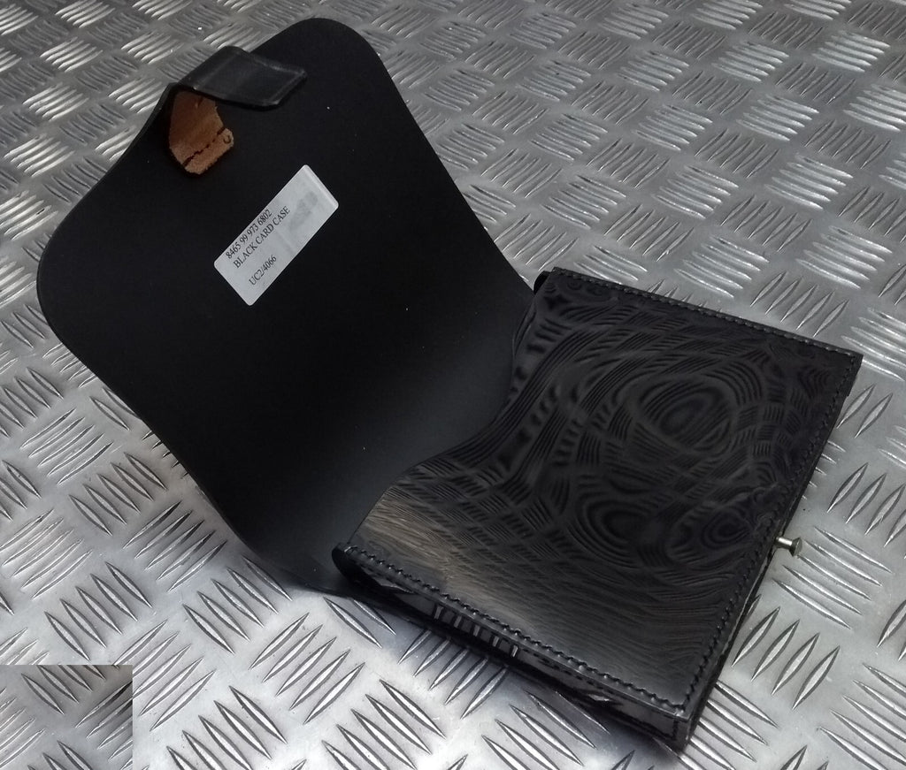 Black Card Case Old Pattern Genuine British Army Ceremonial Parade Issue