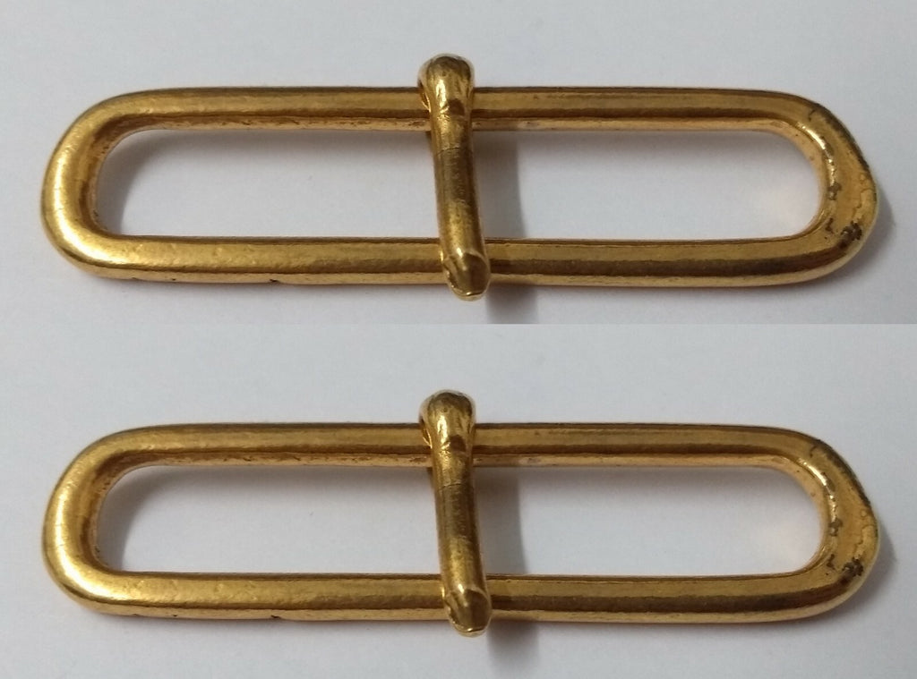 Genuine British Issue 2" Parade Metal Belt Prong Sliders X2 STD145