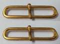 Genuine British Issue 2" Parade Metal Belt Prong Sliders X2 STD145