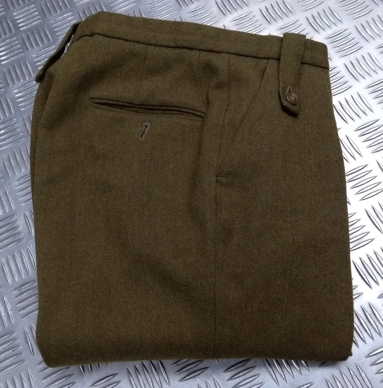 Vintage Army Trousers No2 Uniform Old Pattern Re-enactment Retro Clothing W31"