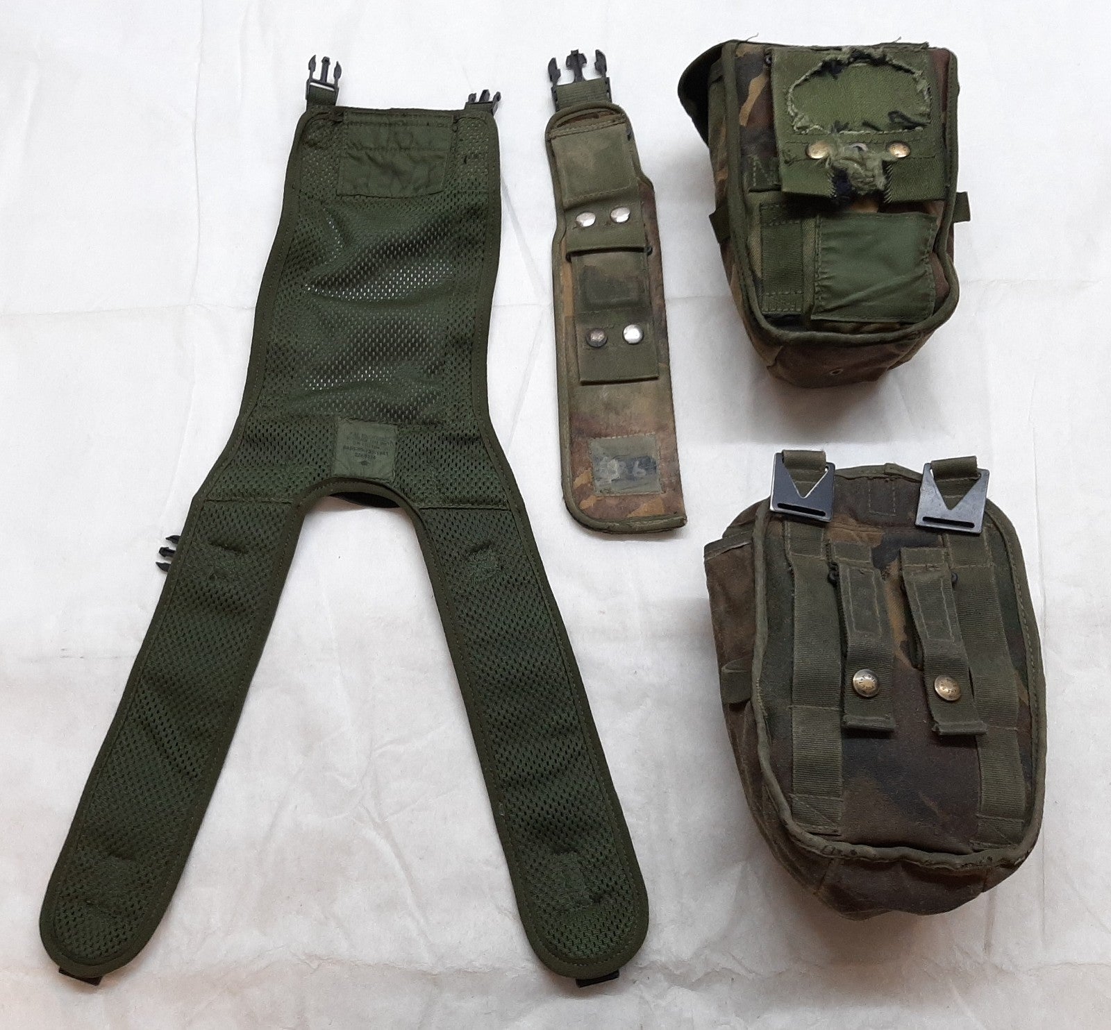 DPM Army Webbing Soldier 95 / 2000 Four British Camouflage Assorted Items
