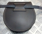 Genuine British Issue Brown Leather Day Sporran / Purse With Strap
