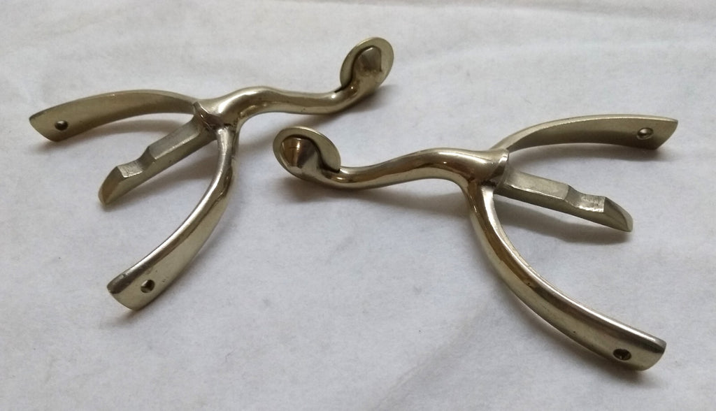 Swan Neck Spurs Short British Army / Officers & Soldiers Parade Boots