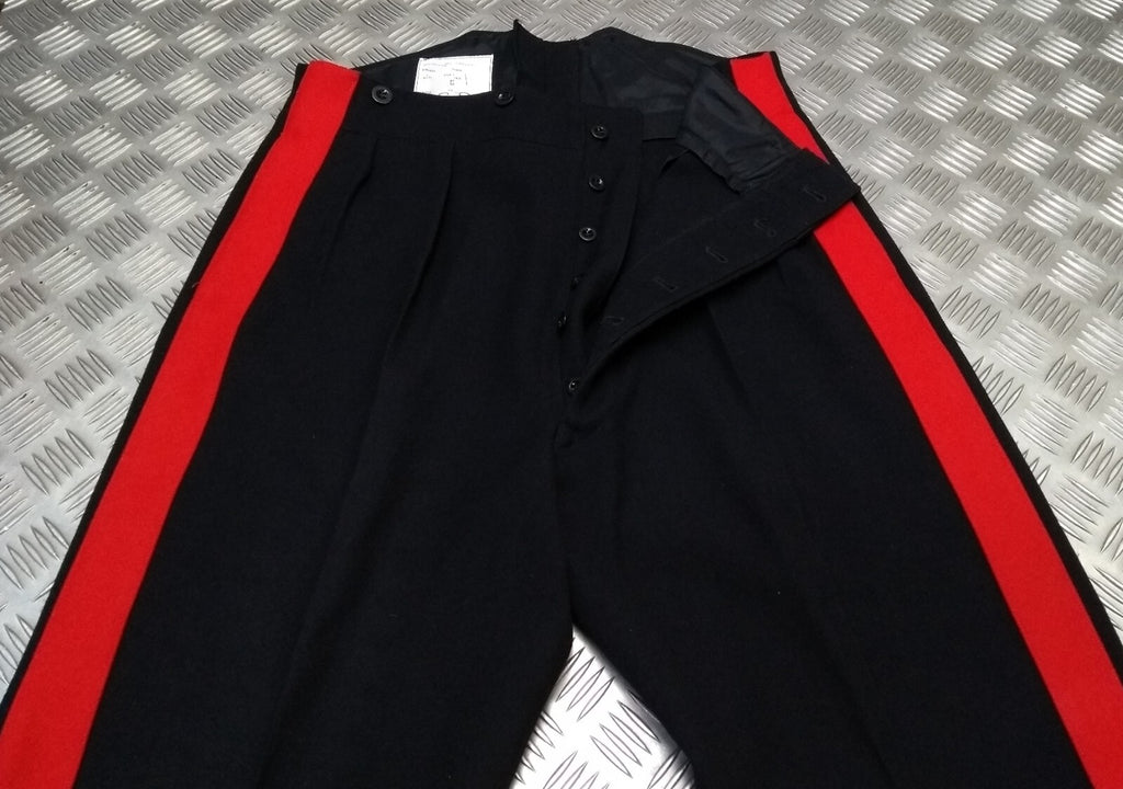 No1 Dress Trousers Red Stripe Genuine British Army Number One Uniform Issue W31"