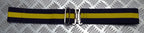 Jamaica 3rd Battalion JDF Two Tone Stable Belt With Chrome 37 Pattern Buckle 36"