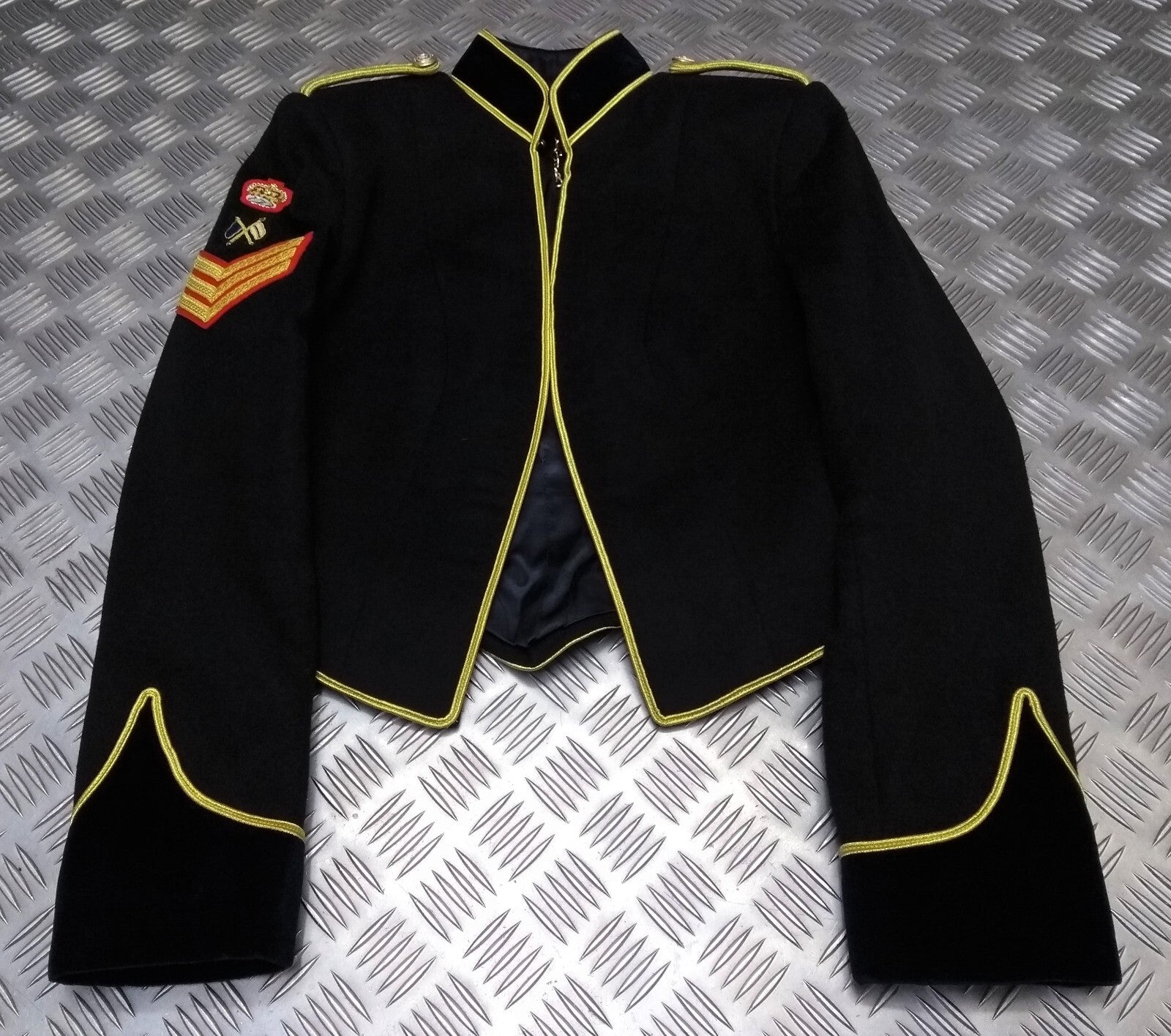 British Army RLC Mess Jacket Mess Dress Female Version 3 Bar Chevron