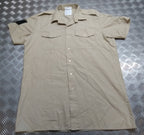 British Army No2 Shirt Short Sleeves FAD Sergeant Gurkha / Rifles Insignia