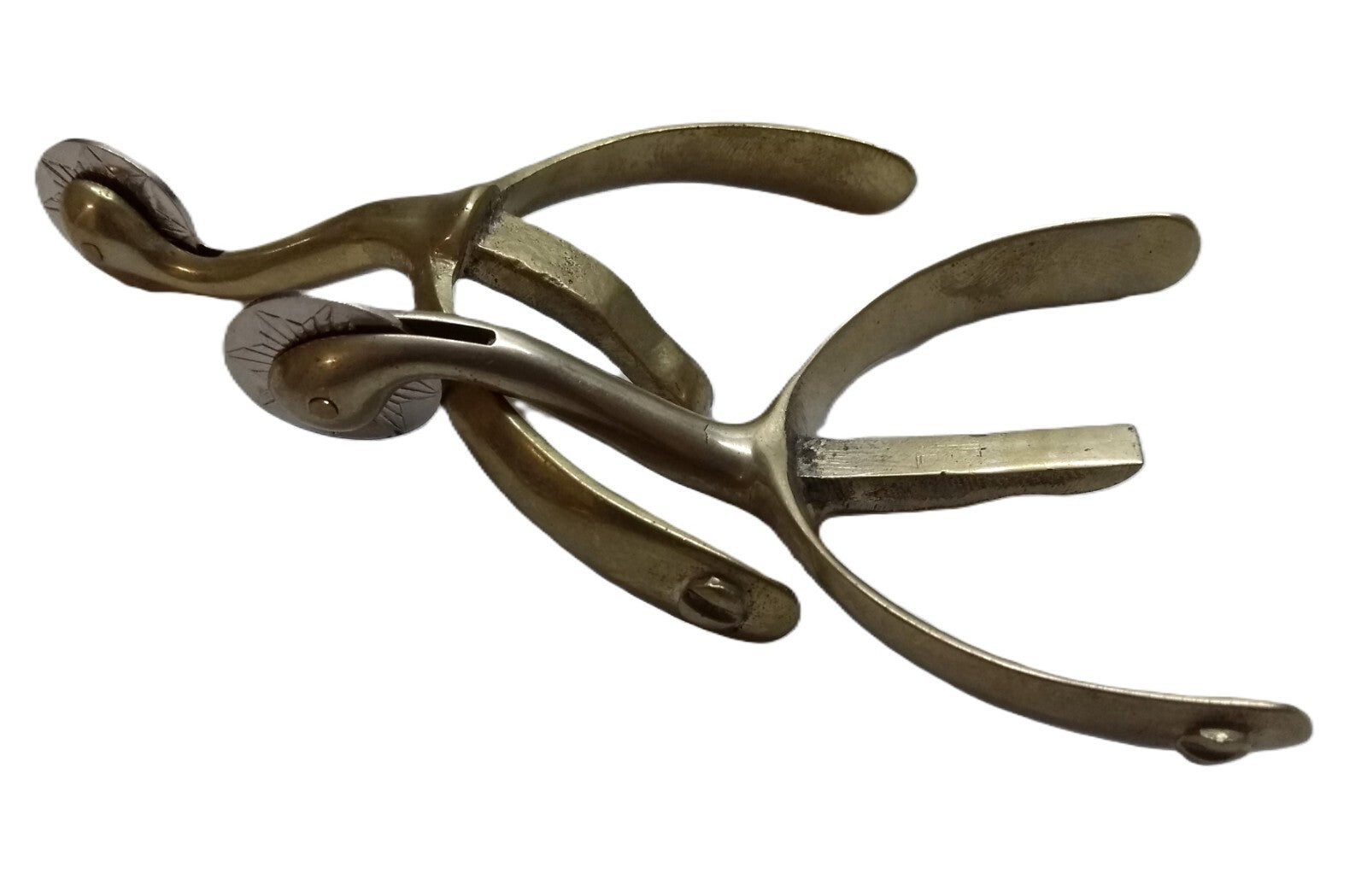 Swan Neck Spurs Short British Army / Officers & Soldiers Parade Boots