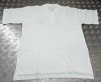 RAF Royal Air Force PTI White Polo T Shirt with Jerzees Physical Training Instructor Logo