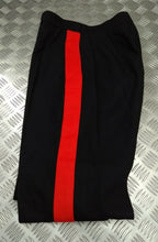 No1 Dress British Trousers 1 3/4" Red Stripe Tailored By G.D Golding W29"