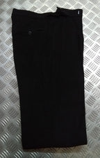 Vintage Naval Trousers 60s Pattern British Navy Brushed Wool Senior Officer 32"