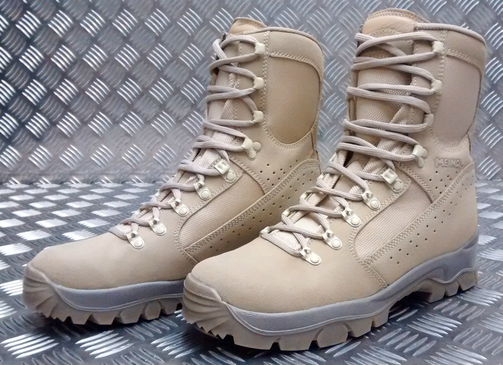 Genuine British Army Issue Meindl Desert Fox Assault / Patrol Combat Boots