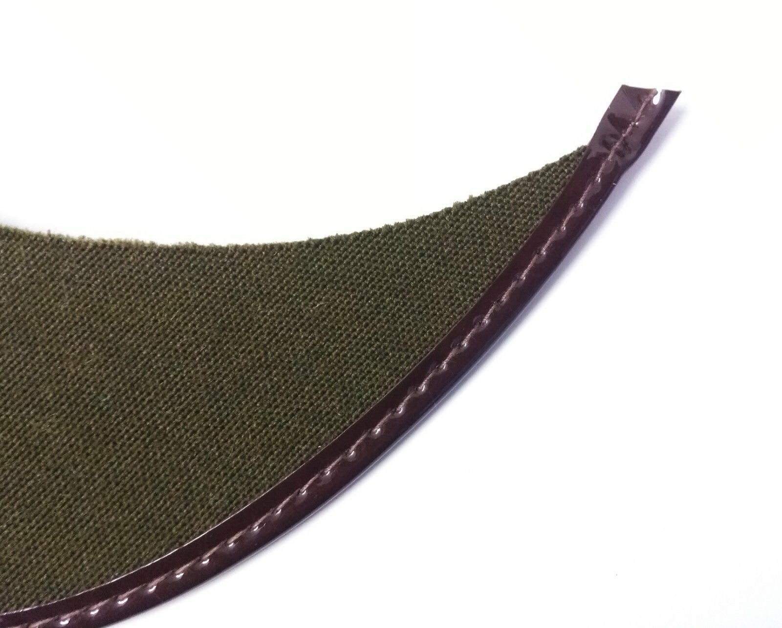 Genuine British Made Army Issue Khaki Green Replacement Dress Cap Peak NEW