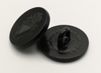 Royal Irish Flat Blazer Buttons Black 26L x5