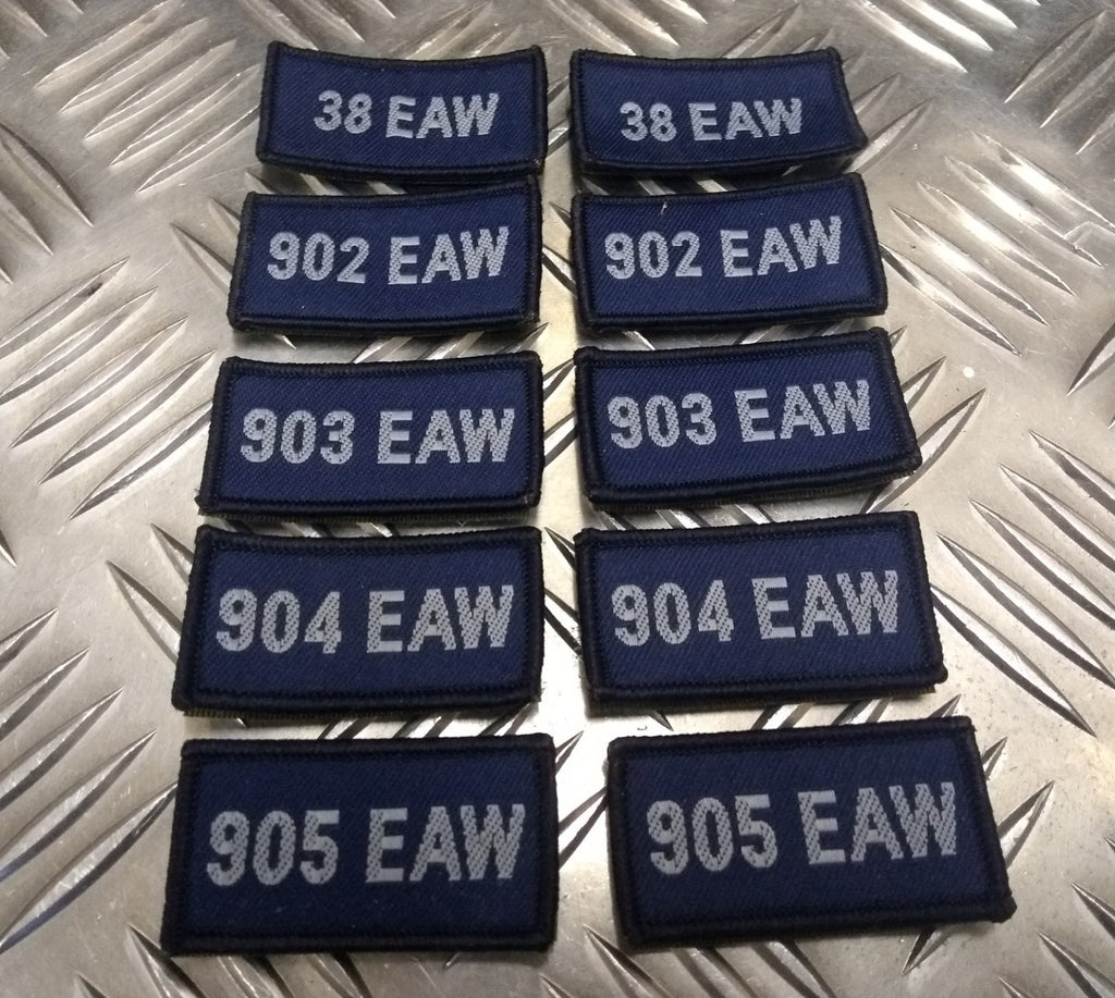 Air Force EAW Expeditionary Air Wing RAF Royal Air Force TRF Badges x2