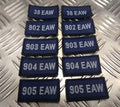 Air Force EAW Expeditionary Air Wing RAF Royal Air Force TRF Badges x2