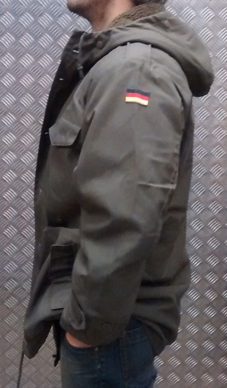 German Military Style Parka Fully Lined Green NEW
